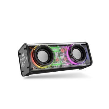 Колонка портативна V8 BT/TF/USB/TWS 10 Вт чорна V8W фото