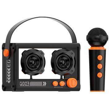 Bluetooth колонка QD03 Transparent з мікрофоном 00000078524_1 фото