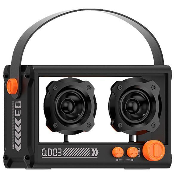 Bluetooth колонка QD03 Transparent з мікрофоном 00000078524_1 фото