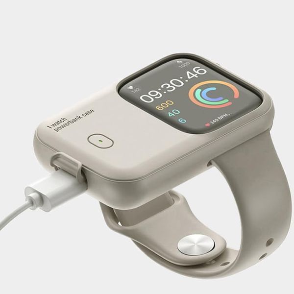 Портативное ЗУ Charging Soft Case for Apple Watch 44/45mm 1200 mAh 00000074285_3 фото