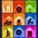 Светильник LED MZ-L3301 (комплект) with remote control (3LC+RGB/6PCS) 00000076105_1 фото 5