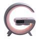 Портативная колонка с зарядкой для телефона и RGB-подсветкой 15 Вт белая UR126 UR126 фото 4