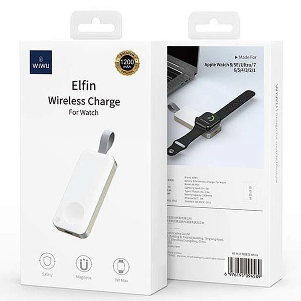 Портативное ЗУ Power Bank WIWU Wi-M19 For Apple Watch 1200 mAh 00000071709_1 фото