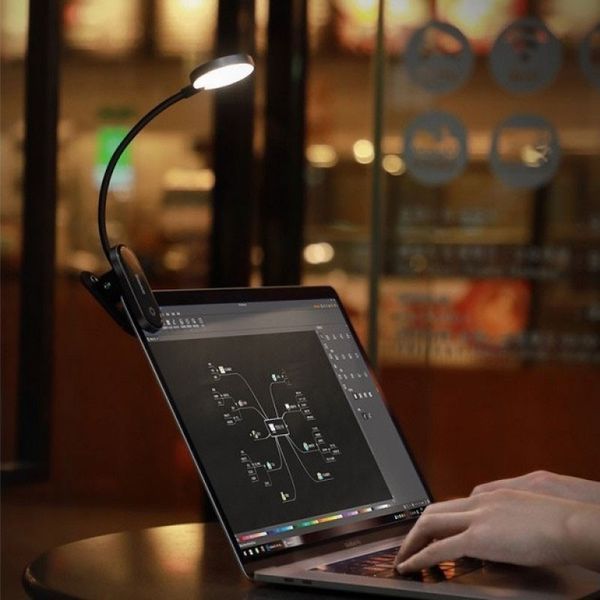 Лампа Baseus Comfort Reading Mini Clip Lamp (DGRAD-0) 00000063748_1 фото