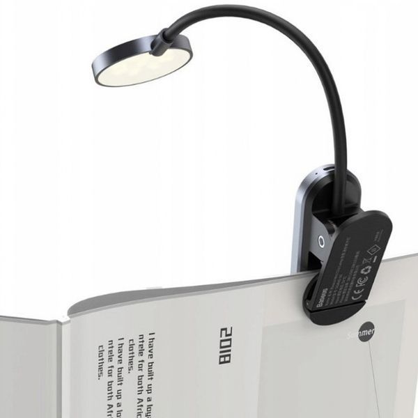 Лампа Baseus Comfort Reading Mini Clip Lamp (DGRAD-0) 00000063748_1 фото