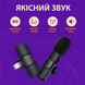 Мікрофон петличний для телефону K9 бездротовий bluetooth петличка на одяг професійна HP176092 HP176092 фото 7