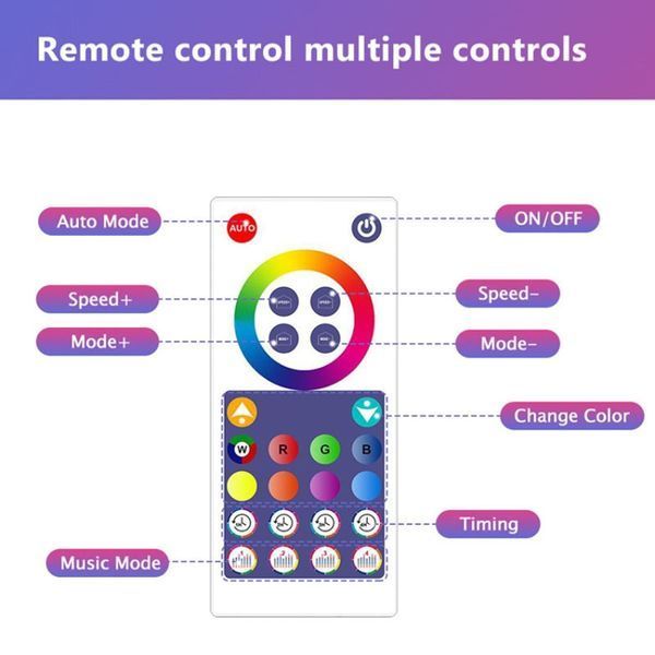 Настенный светильник Smart Triangular Quantum Light SAL-012B Bluetooth USB interface with app 6pcs 00000069973_1 фото