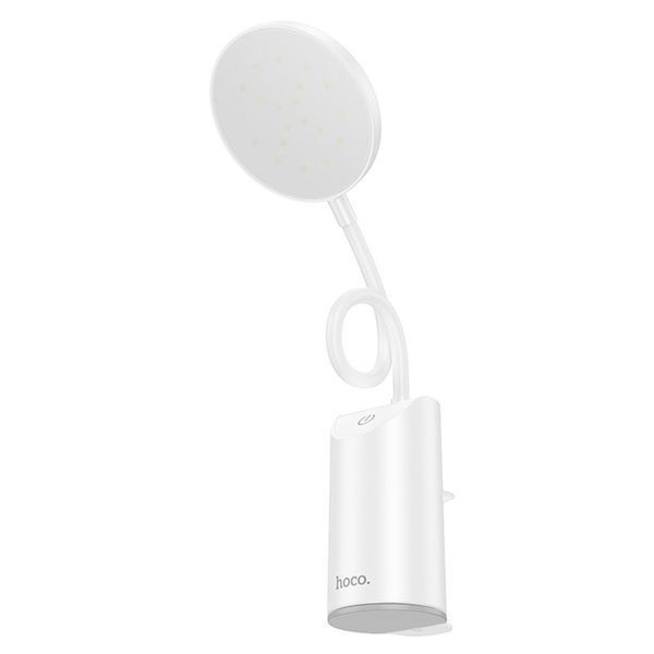 Настільна LED лампа Hoco HX10 Clip table lamp (1200mAh) 00000077133_1 фото