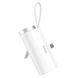 Портативное ЗУ Power Bank WIWU W026 2 in 1 Type-C с БЗУ For Apple Watch 15W 5000 mAh 00000071980_1 фото 3