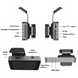 Видеорегистратор для авто Light Dual Lens Vihicle BlackBOX DVR с камерой заднего вида Y11ANDB Y11ANDB фото 6