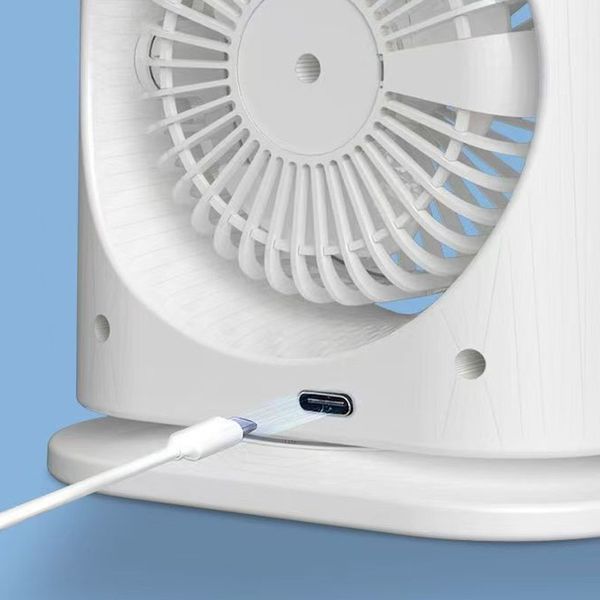 Настольный двойной вентилятор Spray Fan 2in1 с водяным охлаждением 4000 mAh 00000078670_1 фото