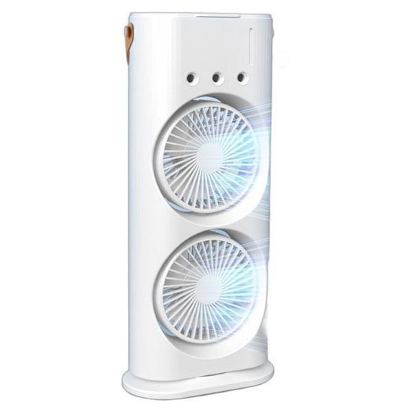 Настольный двойной вентилятор Spray Fan 2in1 с водяным охлаждением 4000 mAh 00000078670_1 фото