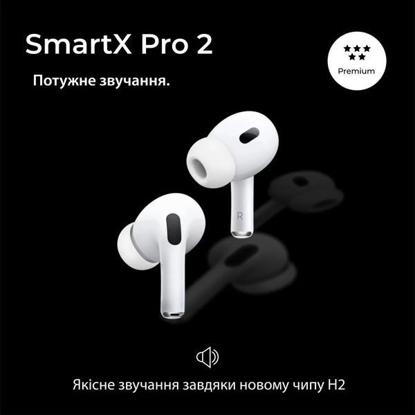 Наушники беспроводные TWS SmartX Pro 2 Premium Bluetooth наушники с микрофоном SAP2P SAP2P фото
