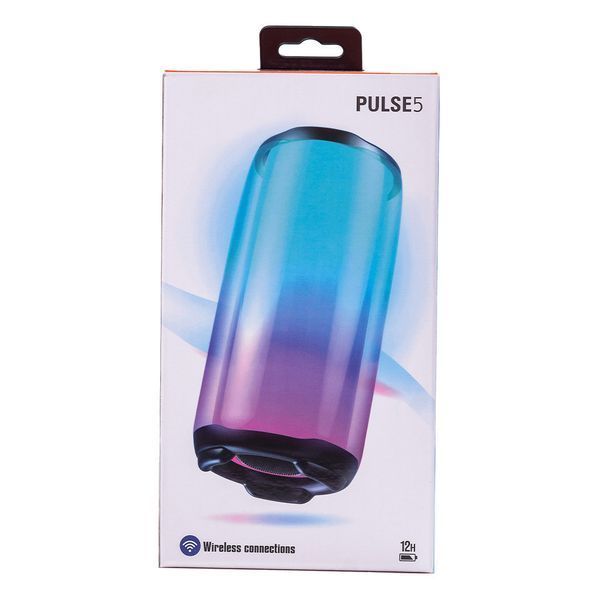 Портативна колонка 8 Вт с підсвічуванням і USB PULSE5B PULSE5W фото