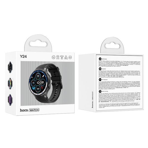 Смарт-годинник Hoco Smart Watch Y24 AMOLED Smart sports watch (call version) 00000077165_1 фото