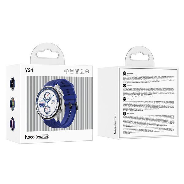 Смарт-часы Hoco Smart Watch Y24 AMOLED Smart sports watch (call version) 00000077165_2 фото